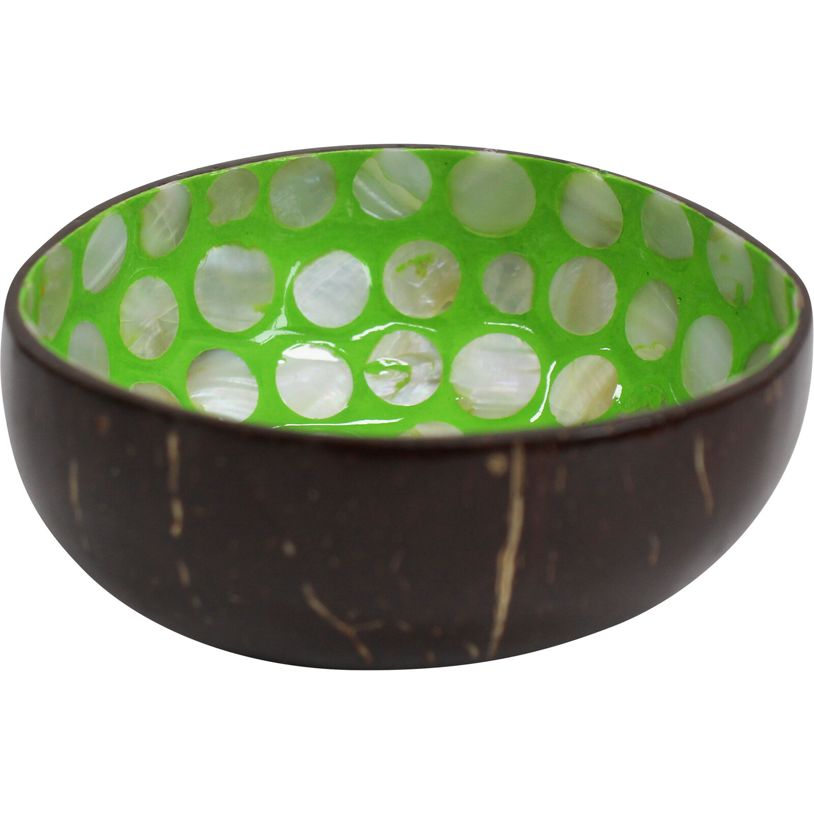 Coconut Bowl Palm Green