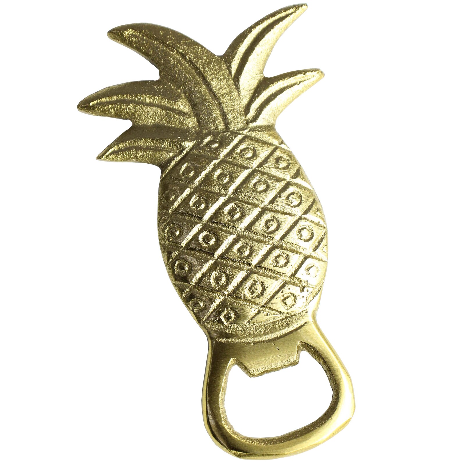 Bottle Opener Pineapple Brass
