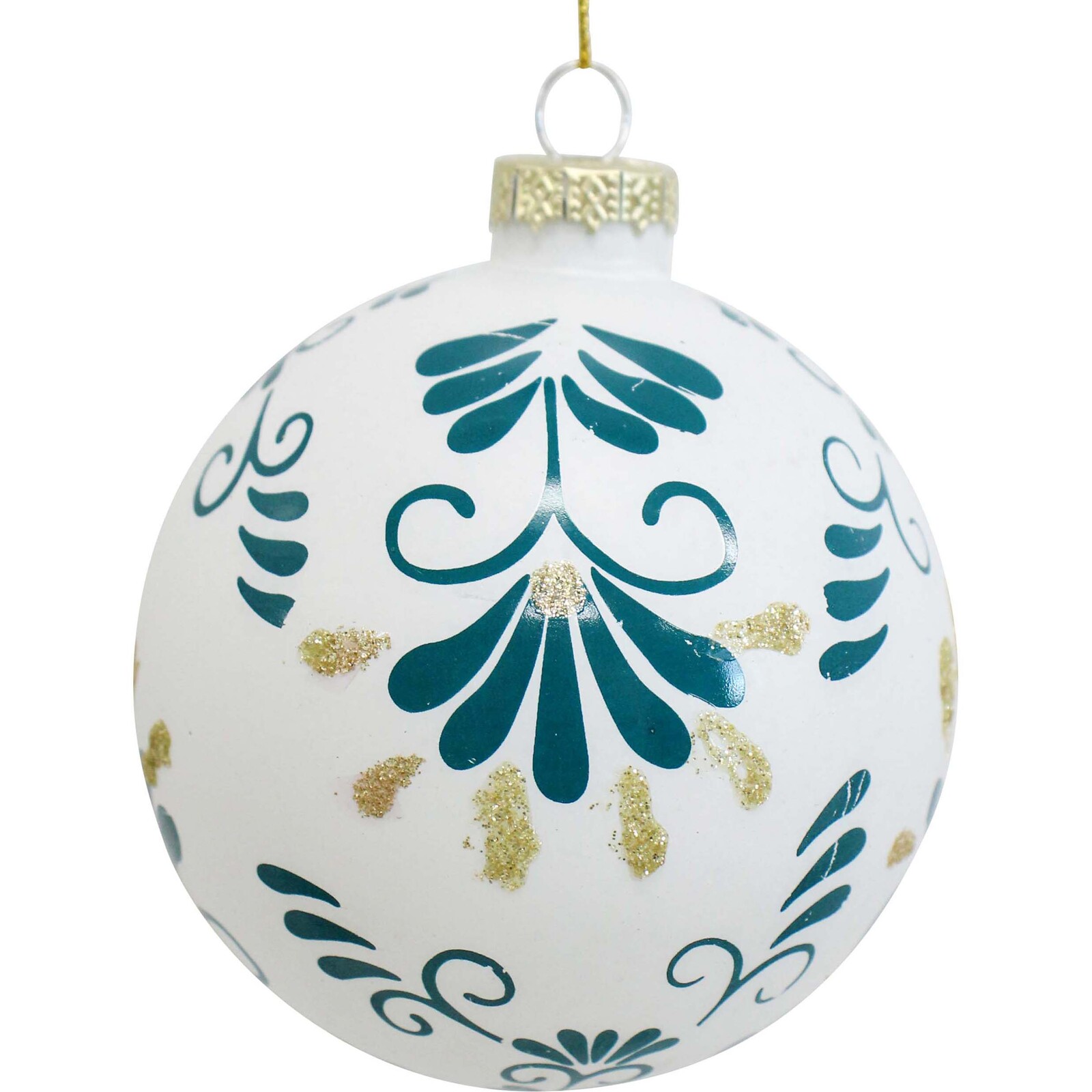 Glass Bauble Chinoiserie